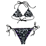 reversible bikini - black/purple