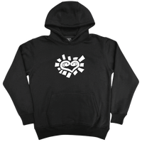 he@rt hoodie - black