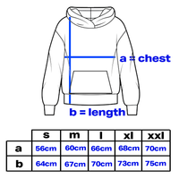 stencil applique hoodie - grey