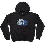 3 @ hoodie - black