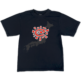 @sun japan tshirt - black