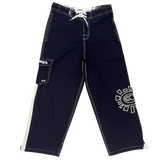 A.I long boardies - navy/white