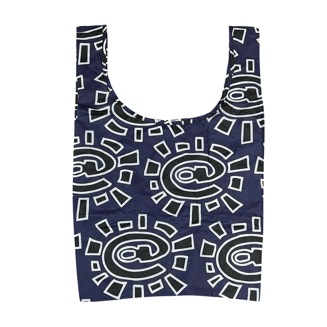 Ripstop reusable bag navy always do what you should do