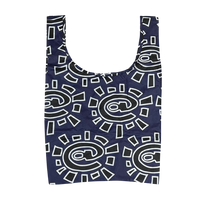 ripstop reusable bag - navy