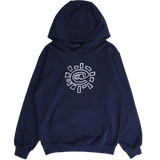 scribble @sun hoodie - navy