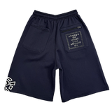 relaxed @sun jogger shorts - navy