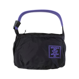 ripstop reusable side bag - purple @sun print