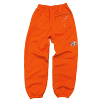 relaxed embroidered orange jogggerr