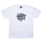 paint splatter @sun tshirt - white