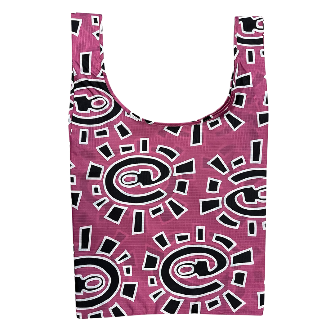 pink ripstop reusable bag – always do what you should do
