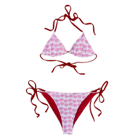 reversible bikini - red/pink