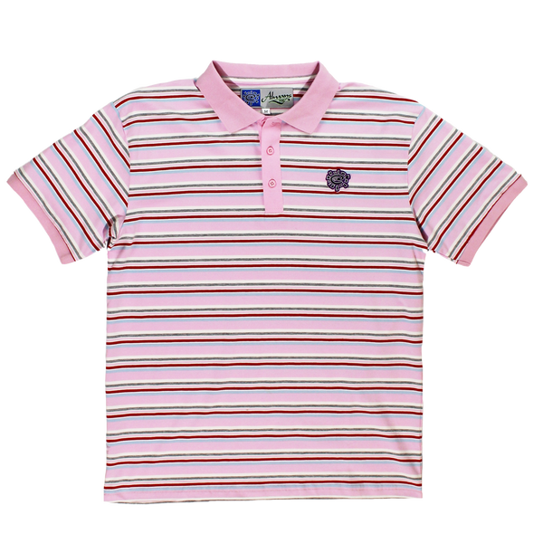 education polo shirt - pink