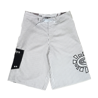A.I boardshorts - white pinstripe
