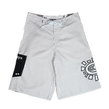 A.I boardshorts - white pinstripe