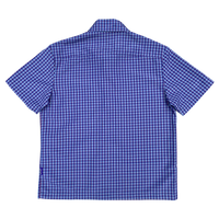 criss cross purple label shirt - purple/blue