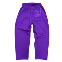 premium no cuff jogger - purple