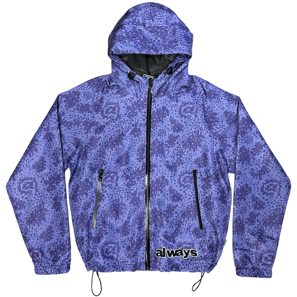 purple c@mo bandemic jacket