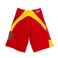 AI board shorts - red/yellow