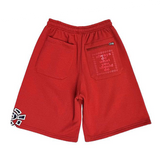 relaxed @sun jogger shorts - red