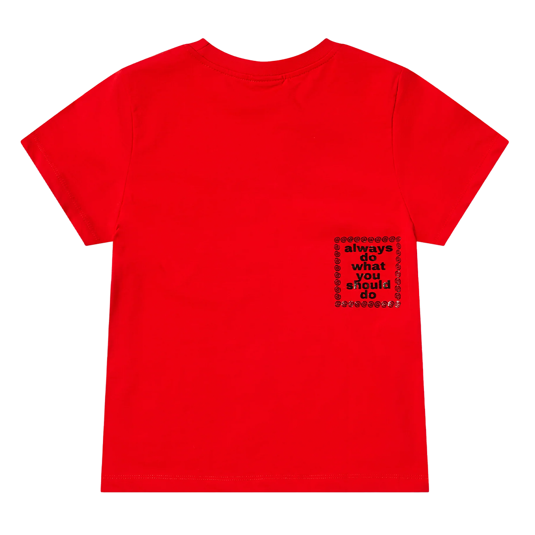 @ sun baby tee red – always do what you should do