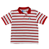 educated polo - red/white