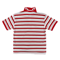 educated polo - red/white