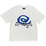 curl tshirt - white