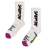 ryan sock - white