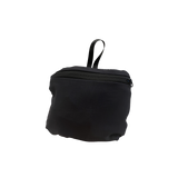 ripstop nylon crossbody bag - black/green