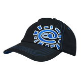 canvas contrast stitch cap