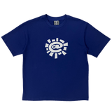 solid @sun tshirt - navy/grey