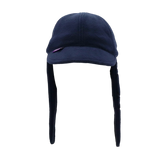 fleece trapper cap - navy
