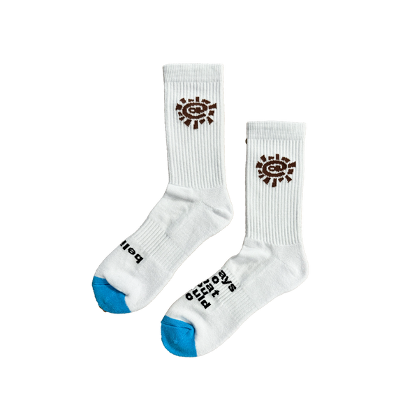 adwysd cohesive sock - white