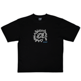 @ splatter t-shirt - black