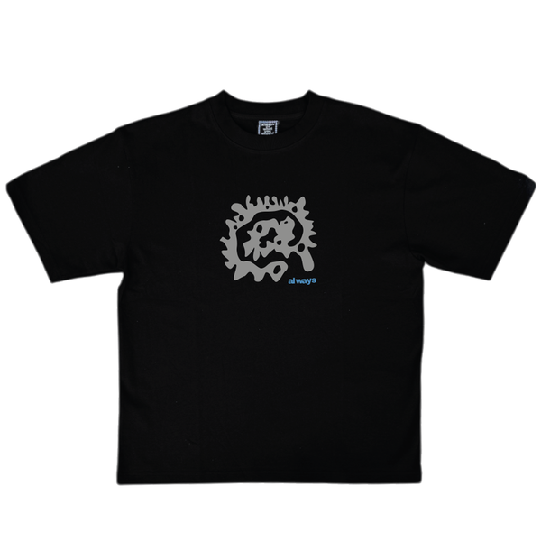 @ splatter t-shirt - black