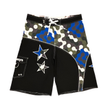 star panelled boardshort - semi stretch
