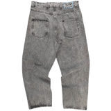grey stonewash unisex denim