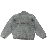 stonewash grey silver label denim jacket