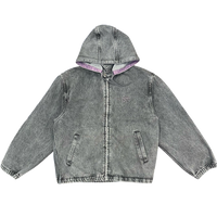 stonewash grey silver label denim jacket – always do what you