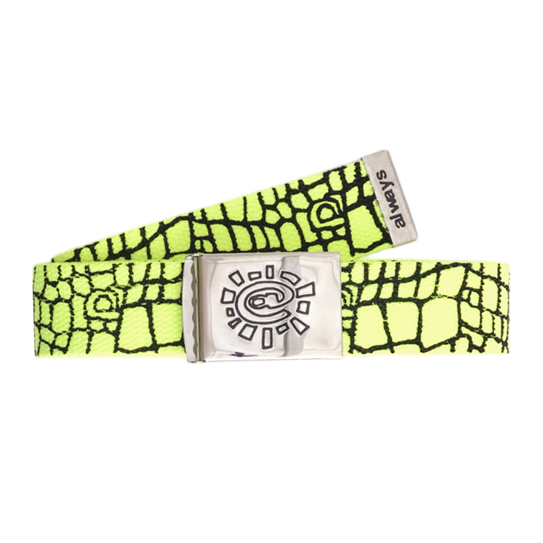 sun skate belt - croc volt – always do what you should do