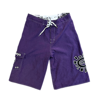 AI board shorts - purple/blue