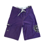 AI board shorts - purple/blue