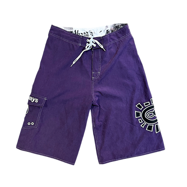 AI board shorts - purple/blue