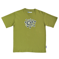 waffle @sun tshirt - gold green