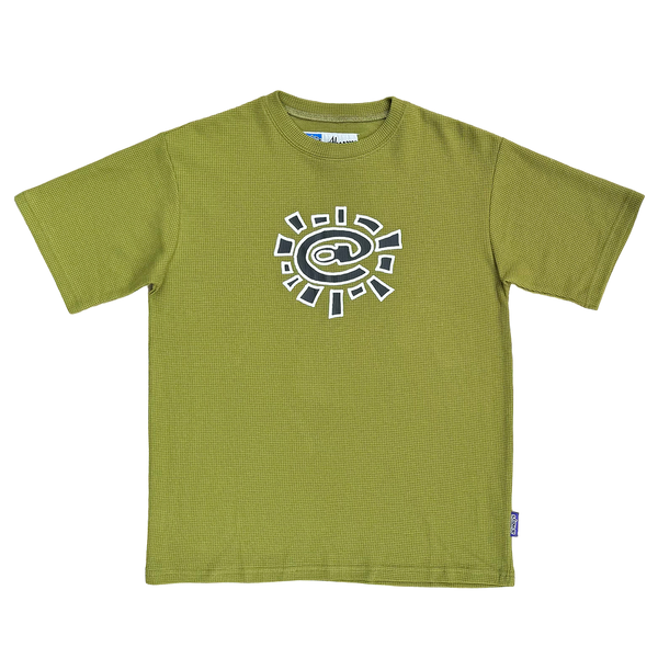 waffle @sun tshirt - gold green