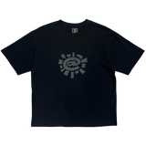 solid @sun tee - tonal black