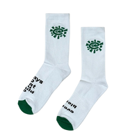 @ sun sock - white/green