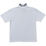 educated polo - white