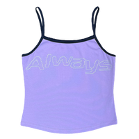 he@rt logo cami top - lavender