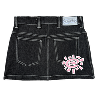 mini denim skirt - pink @sun